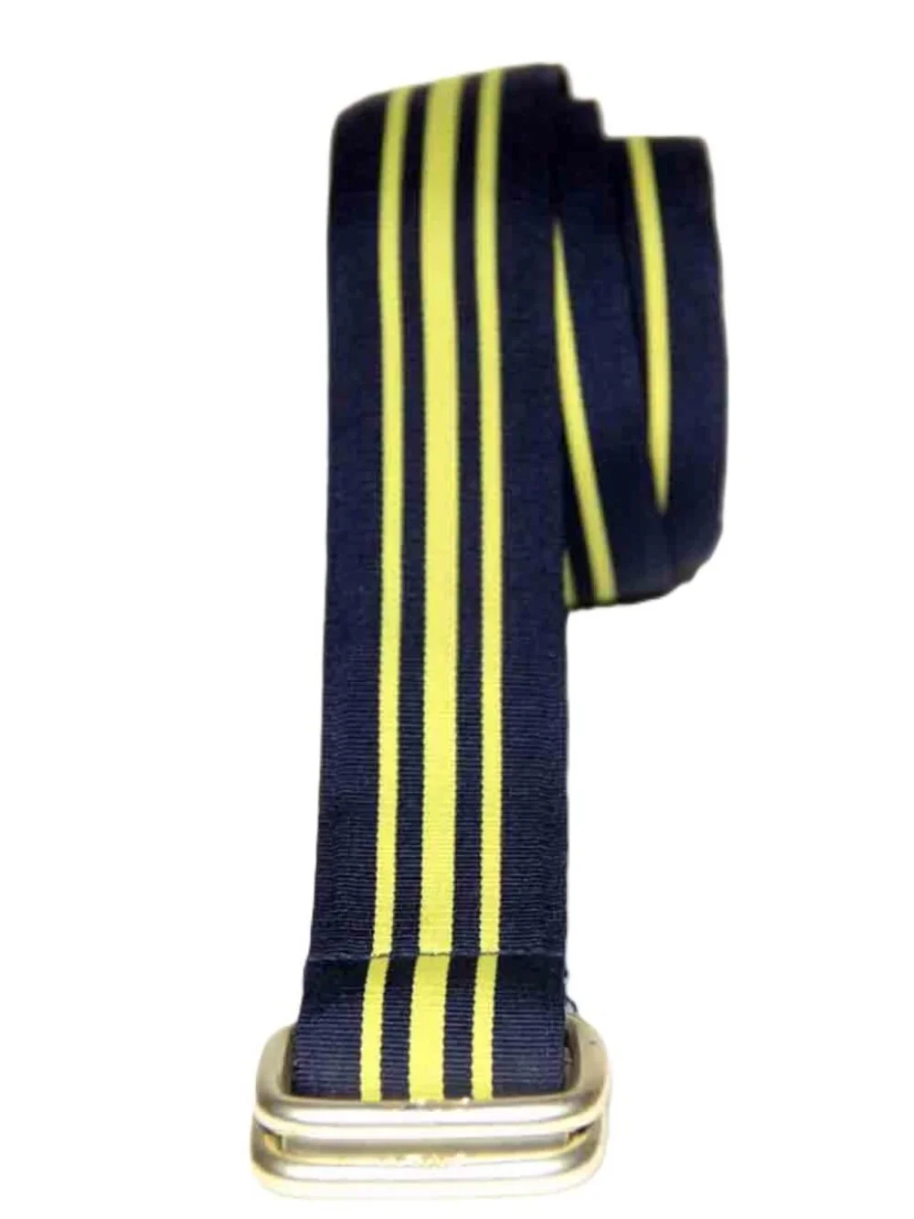 Polo Ralph Lauren Men’s Blue Yellow Striped Grosgrain Ribbon Belt Men's Size L